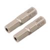 Security Hex Insert Bit 7/32" x 25mm (2 Bit Pack) view 1