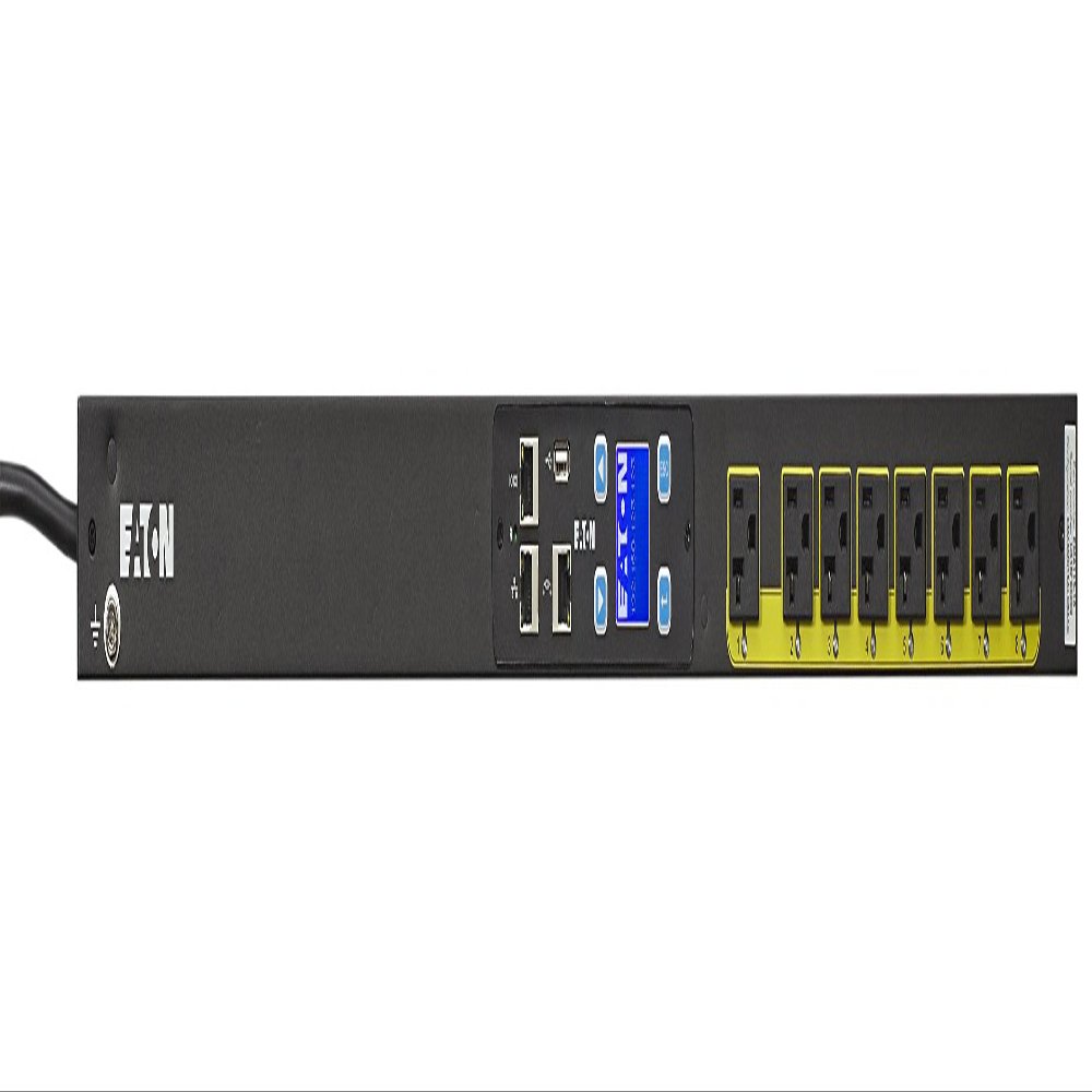 Eaton Power Distribution Unit (Rack-mountable) AC 120 V - 1.92 kW - Ethernet 10/100,RS-232input:NEMA 5-20P8 Output Connector(s) EMA113-10