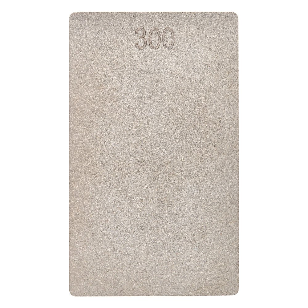Trend 3-Inch Double-Sided Diamond Sharpening Stone, 180 & 300 Grit, Credit Card Sized Honing Stone with Storage Wallet, DWS/CC/CX