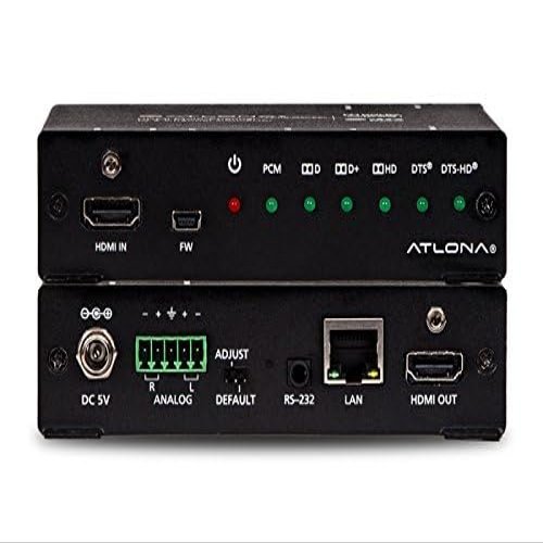 Atlona At-uhd-m2c-bal 4k/uhd Hdmi Multi Channel Digital to Two-Channel Balanced Analog Audio Converter