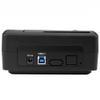 StarTech.com Single Bay USB 3.1 to SATA Hard Drive Docking Station, USB 3.1 (10 Gbps) Hard Drive Dock, External 2.5/3.5" SATA III HDD/SSD Docking Station, Top-Loading Hard Drive Bay (SDOCKU313),Black view 2