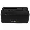 StarTech.com Single Bay USB 3.1 to SATA Hard Drive Docking Station, USB 3.1 (10 Gbps) Hard Drive Dock, External 2.5/3.5" SATA III HDD/SSD Docking Station, Top-Loading Hard Drive Bay (SDOCKU313),Black view 4