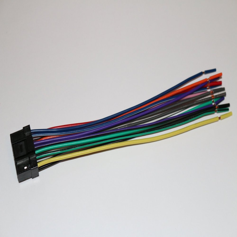 Wire Harness for Alpine CDE- HD137BT 143BT 133BT SXM145BT 153BT HD138BT 102 103BT 121 122 123 124 125 125BT 126 126BT