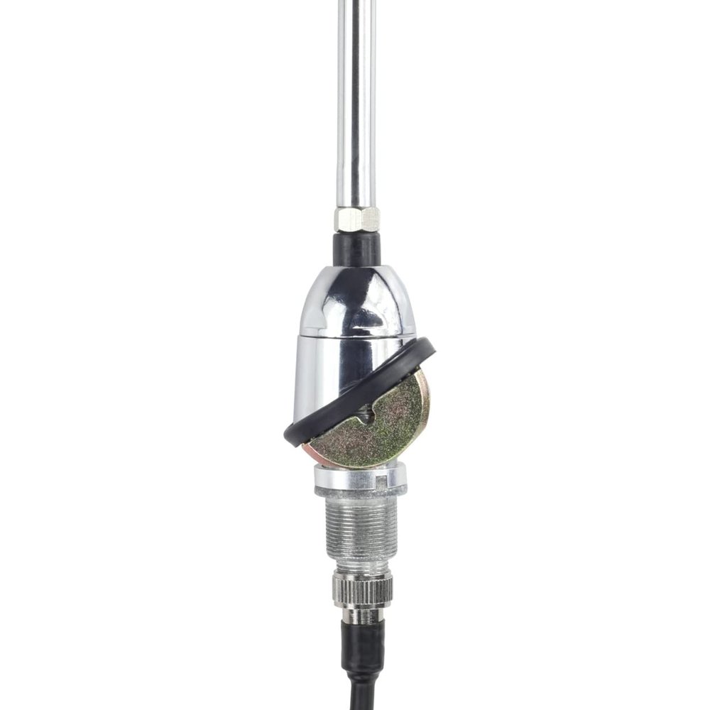 Retro Manufacturing MC-6162-41-FC Chrome OE-Style Front-Mount Replacement Antenna for Chevrolet Impala