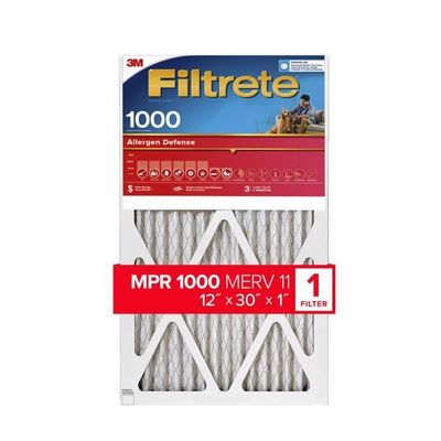 3M Filtrete MPR 1000, 12 X 30 X 1 Inch
