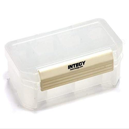 Integy Plastic Storage Box 145x90x40mm for Small Parts & Hardware 8 Compartments
