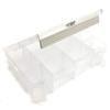 Integy Plastic Storage Box 206x148x42mm for Small Parts & Hardware 12 Compartments view 1
