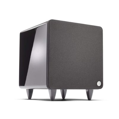 Cambridge Audio Minx X301-300 Watt Active Subwoofer Featuring Auxiliary Bass Driver and Fully Adjustable Sound - Black