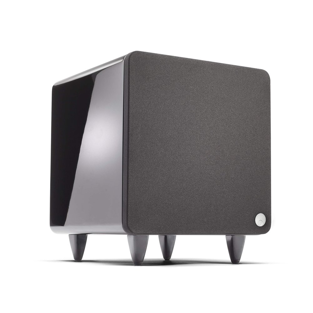 Cambridge Audio Minx X301-300 Watt Active Subwoofer Featuring Auxiliary Bass Driver and Fully Adjustable Sound - Black