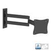 Black Full-Motion Tilt/Swivel Wall Mount Bracket for RCA LED24G45RQD 24" inch LED/DVD Combo HDTV TV/Television - Articulating/Tilting/Swiveling view 1