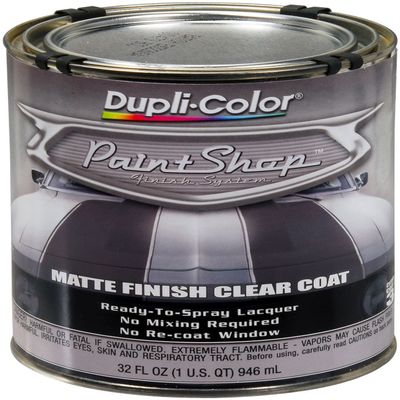 Doaaler(TM Dupli-Color Paint BSP307 Shop Finish System Matte Clear Coat 32 oz. Quart