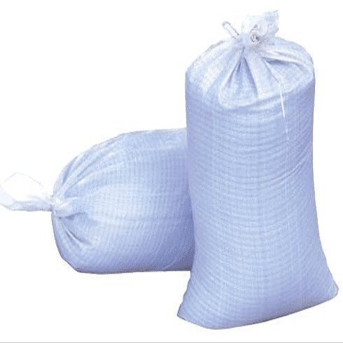 Trademark Supplies 14x26 Woven Polypropylene Sand Bags with Ties (10 Bags)