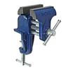 Yost Vises COV-3 Clamp-On Vise | 3 Inch Jaw Width Portable Vise | Made from Gray Iron Casting | Blue view 1