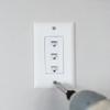 Legrand - OnQ 3 Port Decorator Outlet Strap, High-Quality, High-Impact, Flame-Retardant Plastic Wallplate, White, 10 Pack, WP3413WH10 view 2