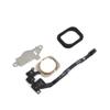 Home Button Key Flex Cable Metal Bracket Rubber Gasket for iPhone 5s (Gold) view 1