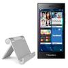 BoxWave Stand and Mount Compatible with BlackBerry Leap - VersaView Aluminum Stand, Portable, Multi Angle Viewing Sturdy view 1