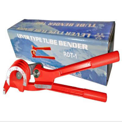 A. R. Components 3 in 1 Tube Bender Triple Tube Bender for 1/4", 5/16" & 3/8" Diameter -180 Degree Lever Type Bending Tool