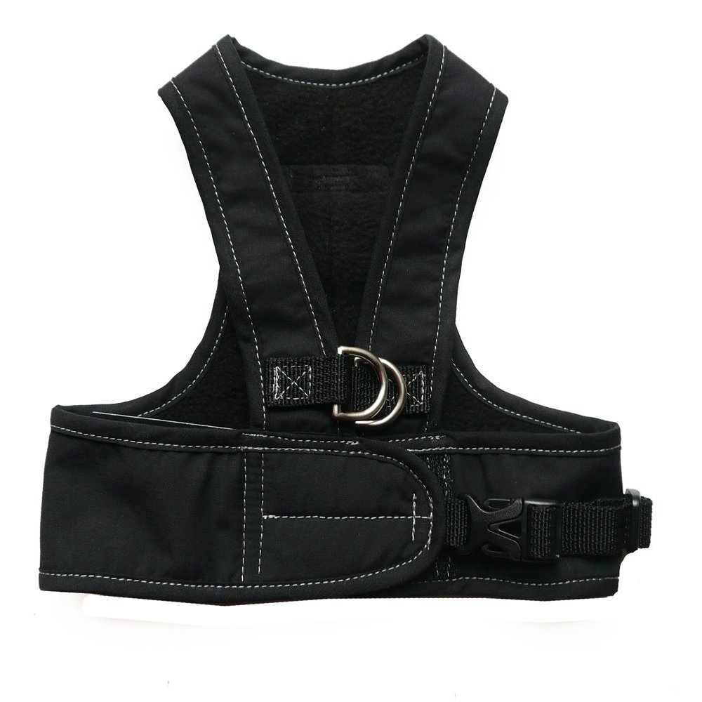 Step Easy Harness - Black - T4 - from The Inventor of Cloak & Dawggie