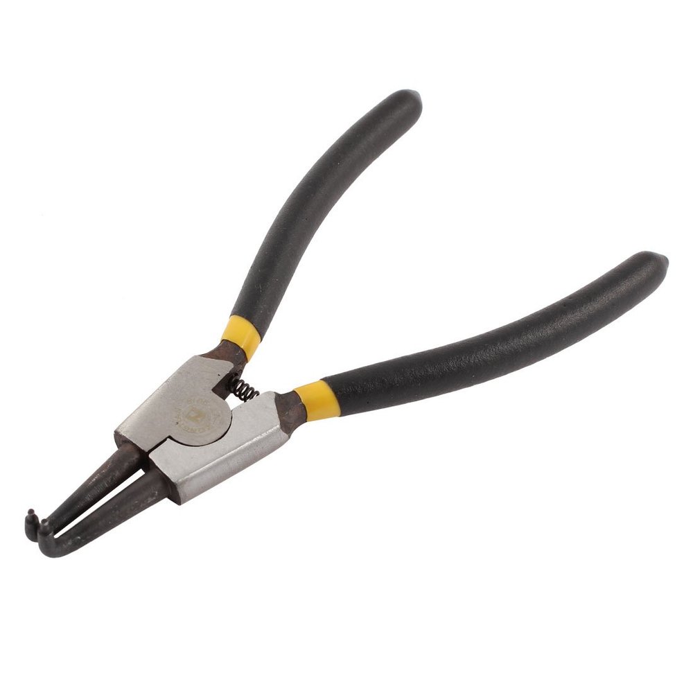 uxcell 175mm 7 Inch Long 90 Degree Bent Nose External Bent Circlip Plier