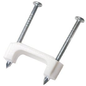 Gardner Bender 3/4 in. W Plastic Insulated Cable Staple 100 pk