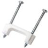 Gardner Bender 3/4 in. W Plastic Insulated Cable Staple 100 pk view 1