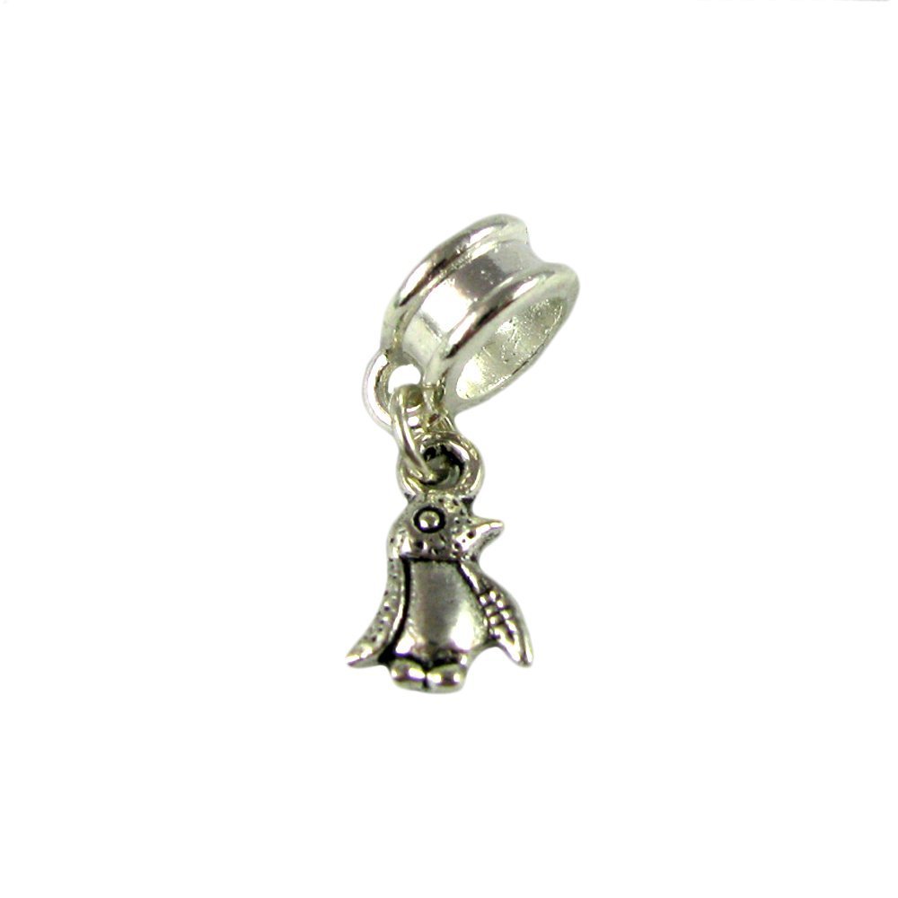 UniqueBeadsAndGifts Universal Mini Penguin Charm