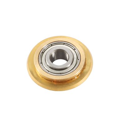 uxcell Titanium Coating Tungsten Carbide Tile Cutter Wheel Replacement 22mmx6mmx6mm