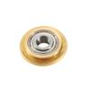 uxcell Titanium Coating Tungsten Carbide Tile Cutter Wheel Replacement 22mmx6mmx6mm view 1