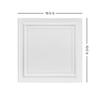  LA MAISON CEILINGS R24 Line Art Foam Glue-up Ceiling Tile (21.6 sq. ft./Case), Pack of 8, Plain White view 2