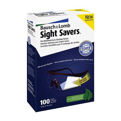 Pre-Moistened Lens Cleaning Tissues, 100/BX