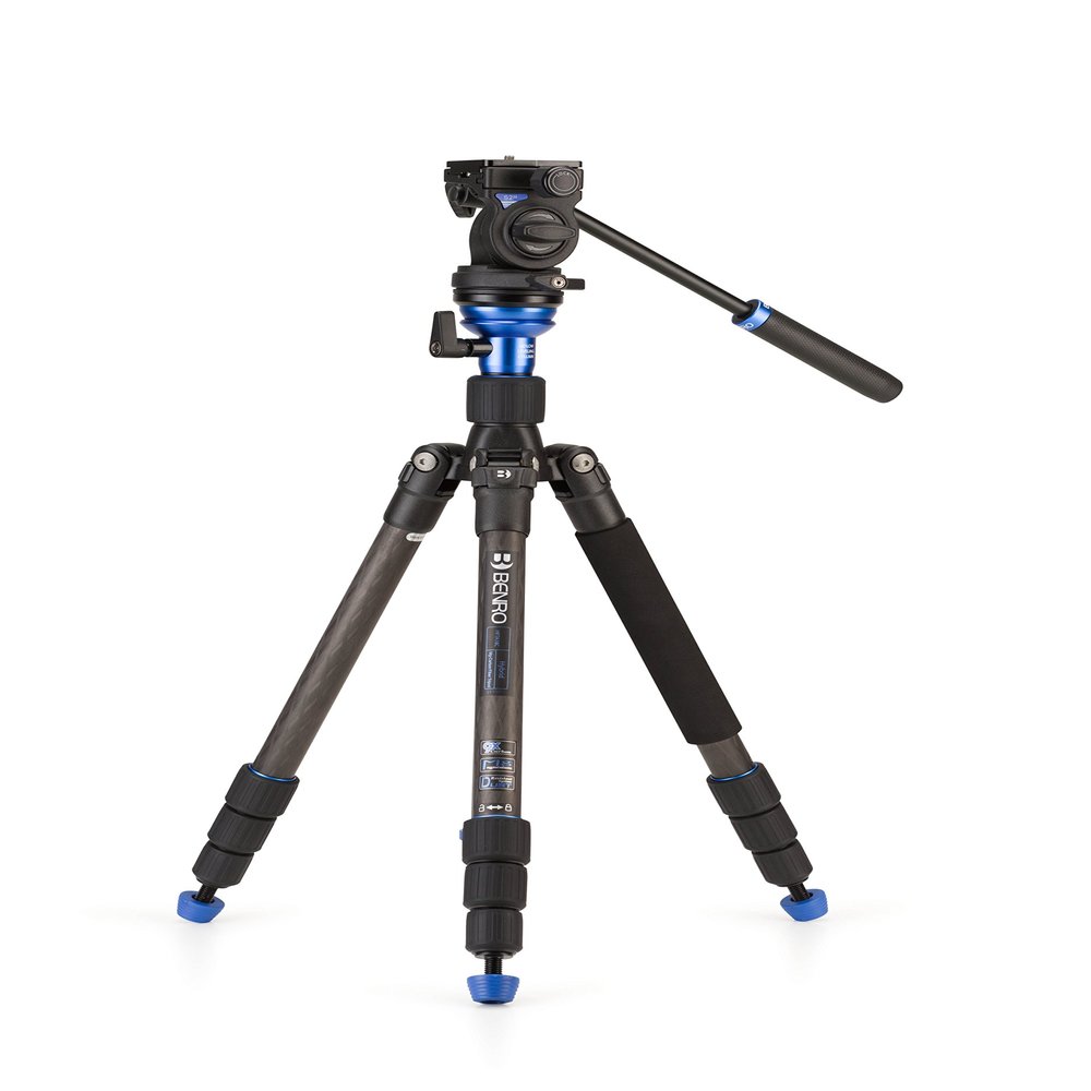 Benro Hybrid Carbon Fiber Tripod w/ S2H Head (HFTA18CS2H)