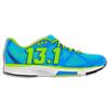 13.1 Running Shoe Run Vinyl Sticker Graphic Blue/Green Half Marathon Runners Car Decal view 1
