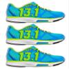 13.1 Running Shoe Run Vinyl Sticker Graphic Blue/Green Half Marathon Runners Car Decal view 2