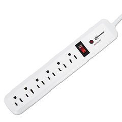(3 Pack Value Bundle) IVR71652 Surge Protector, 6 Outlets, 4ft Cord, 1080 Joules