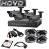 HDVD HVD-P-T88B4 Full HD 1080P HD-TVI CCTV Package 8CH DVR with 4 Camera 2.0MP 1080P Cameras Full HD 1080P HDMI Output Night Vision IR Indoor/Outdoor Bullet Pipe Camera 1TB HDD Installed view 1