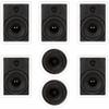 Theater Solutions TS-87 Flush Mount 7 Speaker Set with 8" Woofers in Wall view 1
