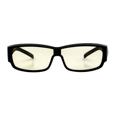 Archgon Computer Gaming Glasses Anti Blue-Light Glasses UV Protection Fit-over Type with Amber Lens GL-B301-Y