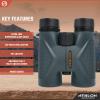 Athlon Optics 8x42 Midas UHD Gray Binoculars with ED Glass for Adults and Kids, High-Powered Binoculars for Hunting, Birdwatching, and More view 3