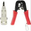 Intellinet 4-Piece Network Tool Kit with 8P8C Crimper/Cutter, LSA Punch-Down (66/110), Diagonal Pliers, RJ45/RJ12/RJ11 Cable Tester & Bag - 780070 view 3