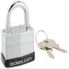 Salsbury Industries 19925 Key Padlock with Built-in Hasp for Cell Phone Locker Door view 1