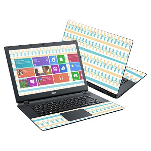 MightySkins Skin Compatible with Acer Aspire ES1-511 15.6" wrap Cover Sticker Skins Sandy Seahorse