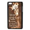 LeonardCustom Hard Slim Cover Case for iPod Touch 4 (4th Generation), Cute Giraffe LCP4U51 view 1