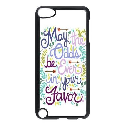 the Case Shop- Customizable The Hunger Games Quotes Hard Plastic Case Cover For IPod Touch 5th , p5xq-491