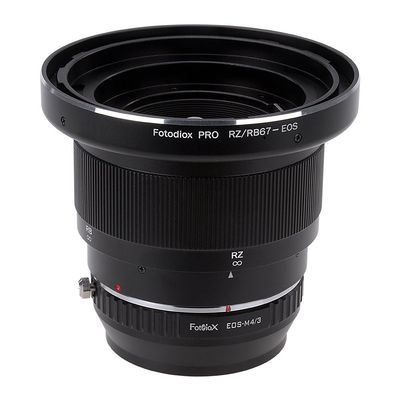 Fotodiox Pro Lens Mount Adapters with Focusing Barrel, Mamiya RB67 Mount Lenses to to MFT (Micro-4/3, M4/3) Mount Mirrorless Camera (Such as OM-D E-M10, Lumix GH4, and BMPCC)