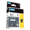 DYMO 18488 Rhino Flexible Nylon Industrial Label Tape, 1/2-Inch x 11 1/2 ft, White/Black Print view 3