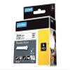 DYMO 18488 Rhino Flexible Nylon Industrial Label Tape, 1/2-Inch x 11 1/2 ft, White/Black Print view 4