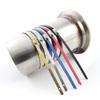 Auto Dynasty 5-Pieces 12 Inches 300mm Long Stainless Steel Wrap/Cable Zip Tie (Black) view 4