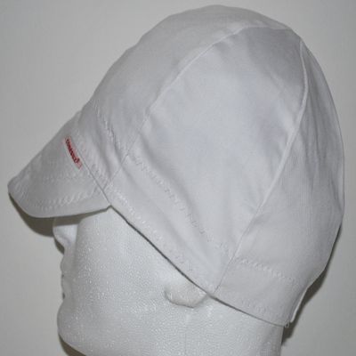 Comeaux Caps Reversible Welding Cap Solid White 6 7/8 (12)