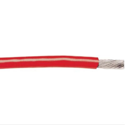 AlphaWire - 5857 RD005 - Wire, Hook Up, PTFE, Red, 18 AWG, 19 x 30AWG, 100 ft