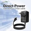 BoxWave Charger Compatible with Garmin Nuvi 3450LM - Wall Charger Direct (15W), Rapid Charge Your Device with Built-in 3ft Cable view 3